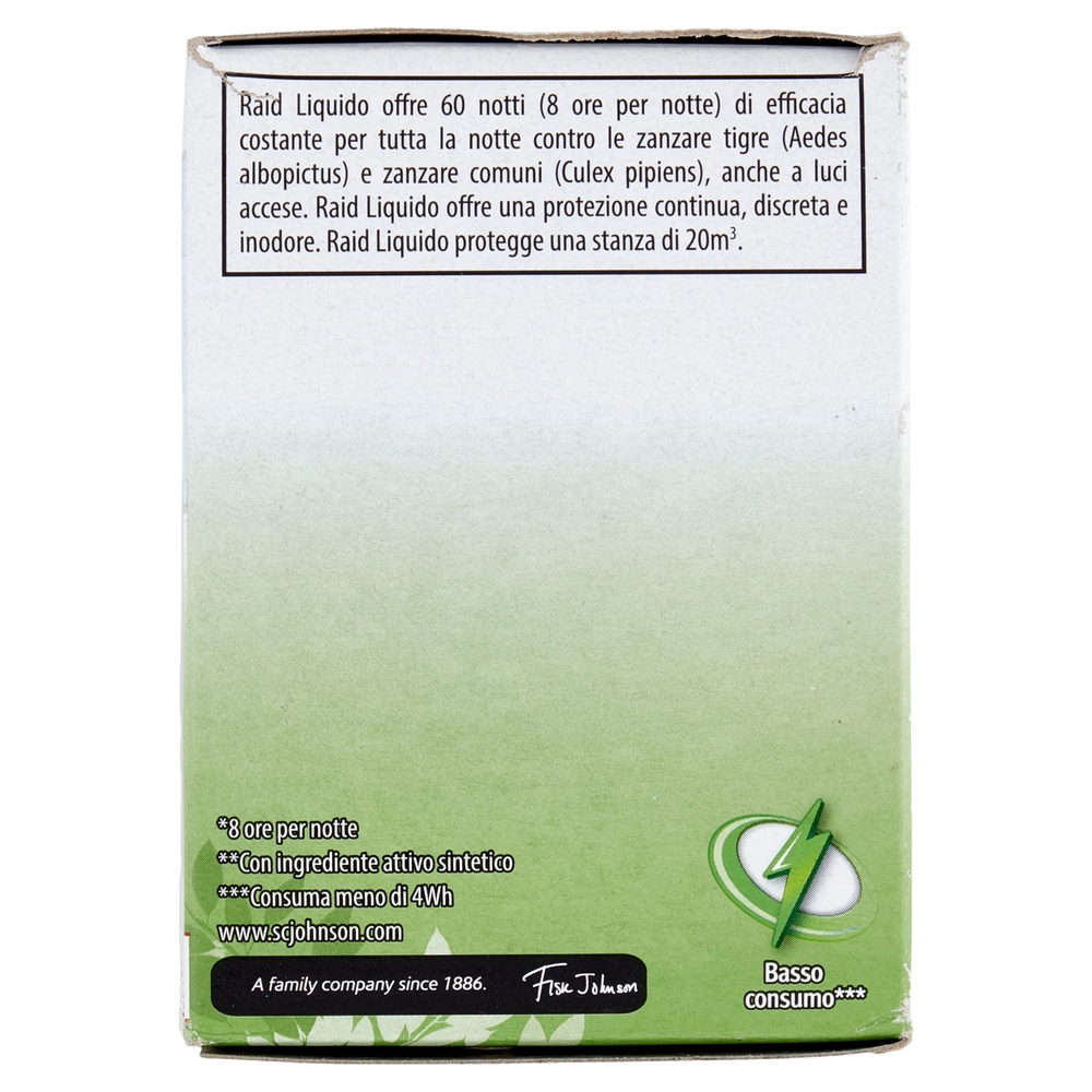 Raid Essentials Liquido Base 60 notti 36 ml